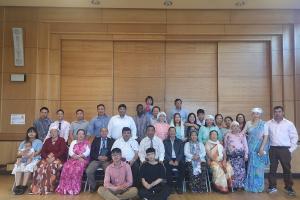 With Hanok Sen, Antioch House of Prayer