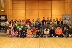 With Adam Tuladhar, Canaan Prayer House